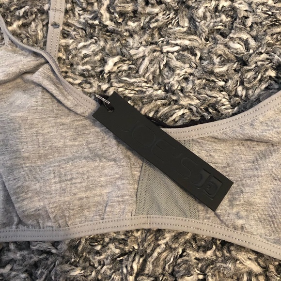 ❤️JOE’S JEANS BASIC HEATHER GREY BRALETTE NWT - Picture 4 of 4